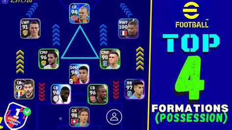 You can move players around however you want by holding pass button when selecting a player. . Best formation for possession efootball 2023